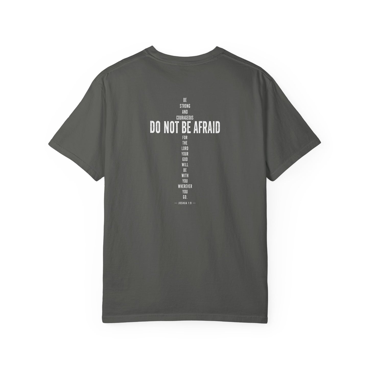 Christian Cross T-Shirt — "Do Not Be Afraid" Scripture Tee
