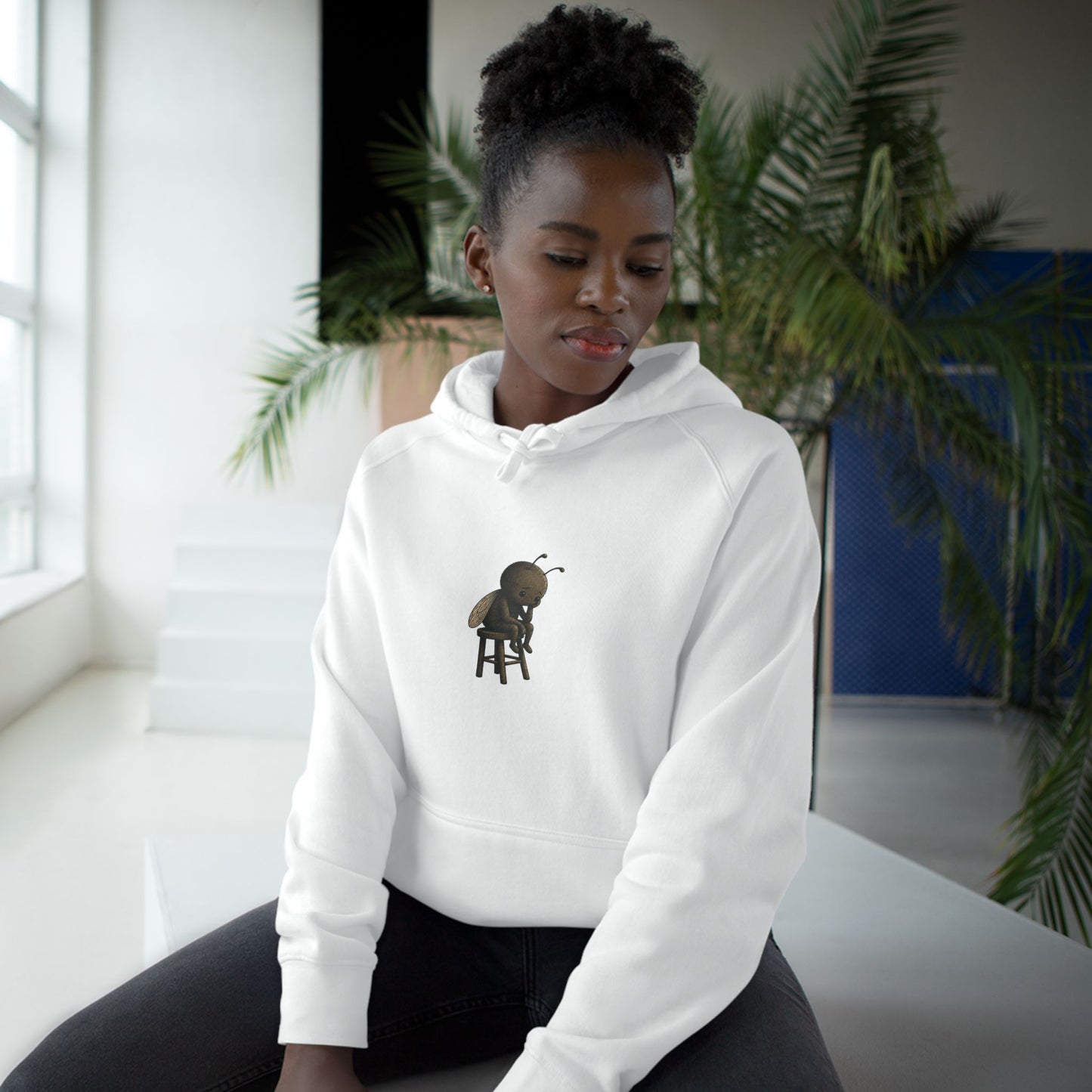 Sad Bug Hoodie — Cozy Vintage-Inspired Graphic Hoodie