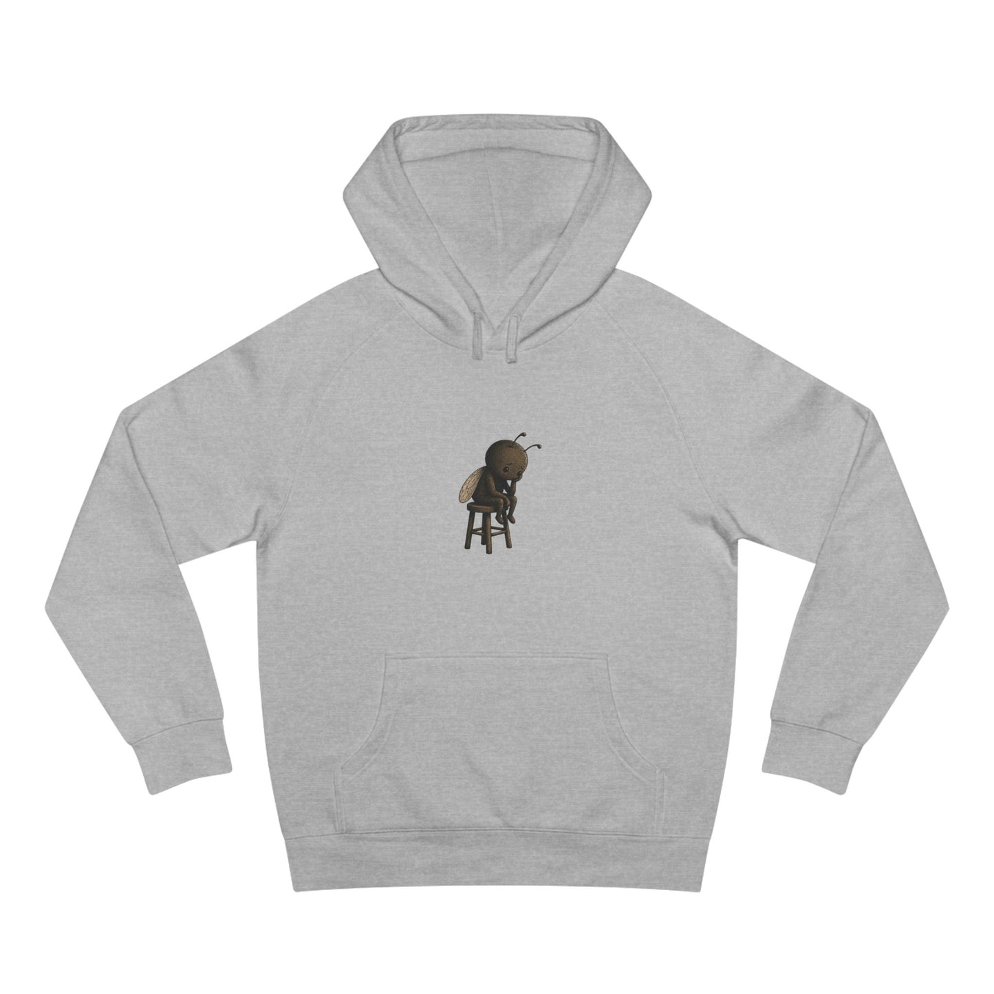 Sad Bug Hoodie — Cozy Vintage-Inspired Graphic Hoodie